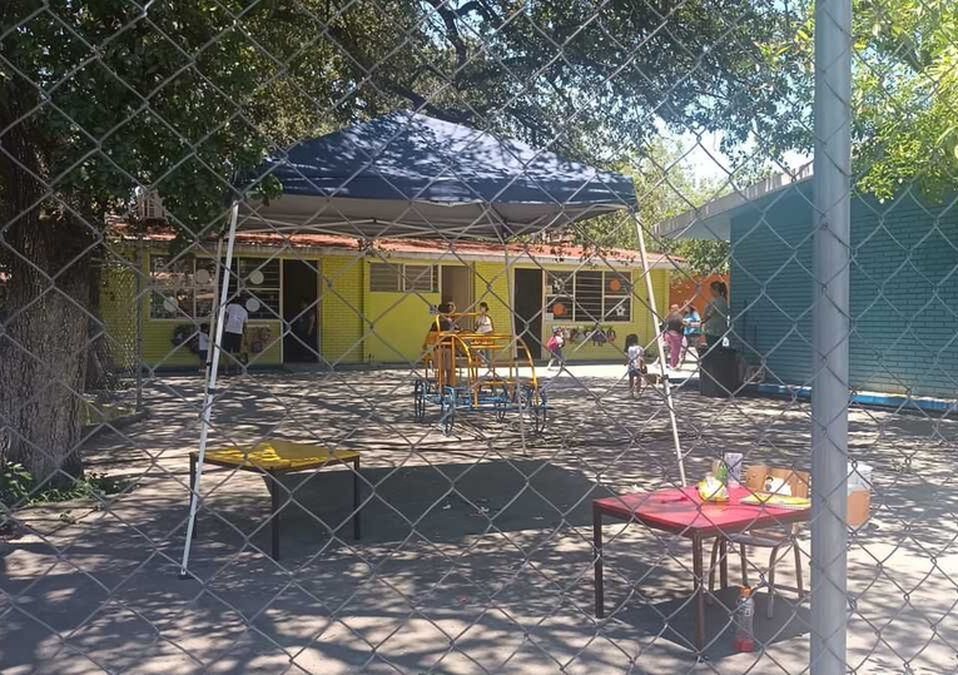 Jardín de niños Melchor Ocampo en la colonia Villa Esperanza. | Fabricio Gallegos