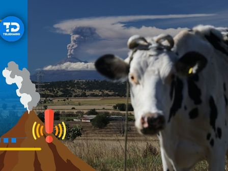 Actividad del volcán Popocatépetl 21 de mayo de 2024 / Cuartoscuro