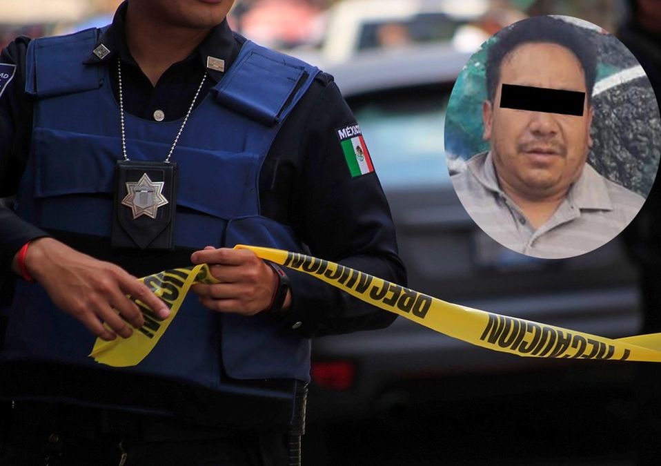 Gustavo "N", sujeto detenido en Iztacalco / Carlos Vega.