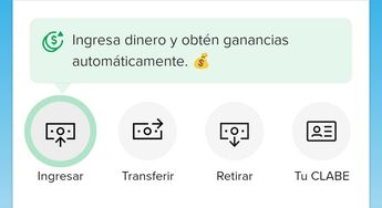 Para poder ingresar dinero y tener rendimientos, se debe crear una cuenta de Mercado Pago Wallet/ Especial