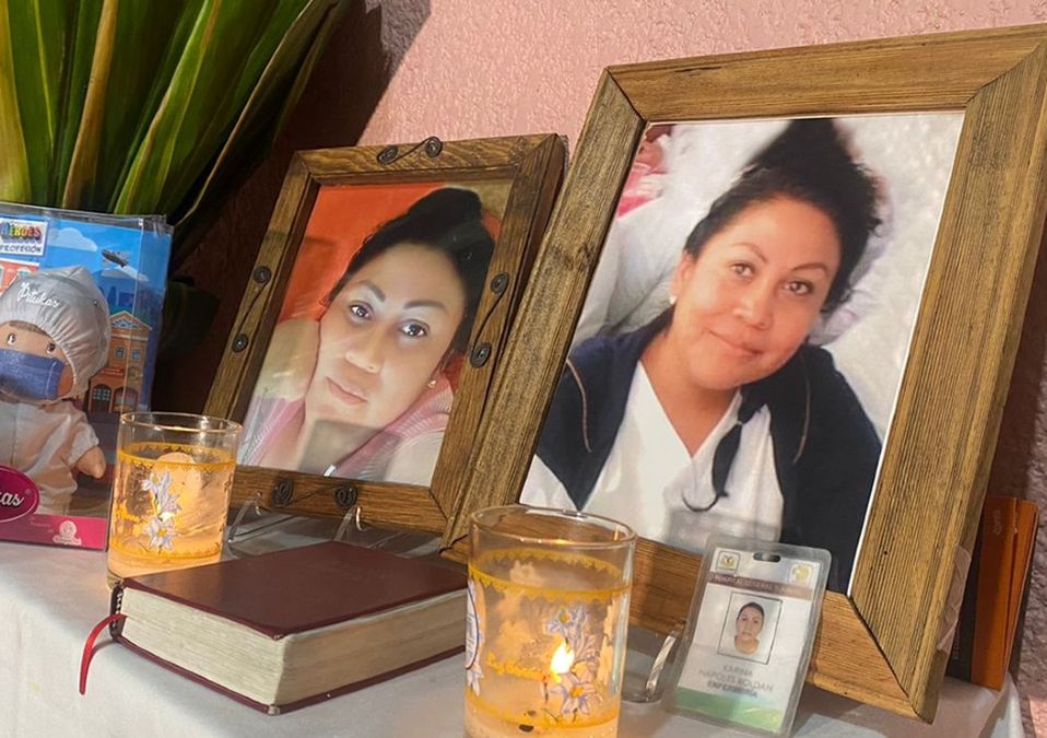 Karina Nápoles, era enfermera del hospital de Tláhuac /César García