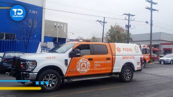 Al lugar llegaron equipos de Protección Civil de Guadalupe y Nuevo León. | Especial