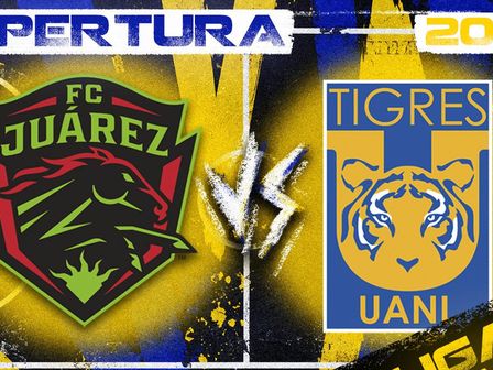 Tigres llega a este partido en el lugar número 14°, mientras que Juárez en el 18°.