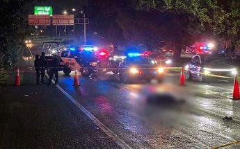 Movilización de autoridades en el lugar del fatal accidente. | Edgar Plata