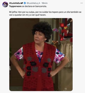 Tupperware representa a las mamás que se enojan cuando sus hijos pierden los toppers / Redes sociales