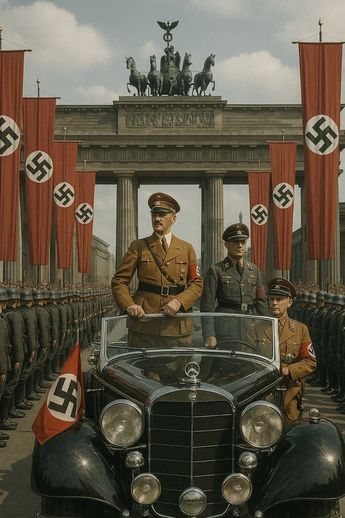 La decisión de comenzar la guerra fue un acto impulsado por una ideología radical, resentimiento histórico y ambición territorial de Hitler. (Sora IA)