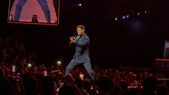 El canadiense se presentó en la Arena Monterrey. | Uriel Reyna