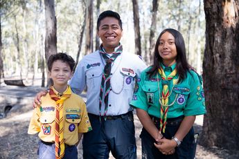 Nicolás y Sofía han aprendido sobre el cuidado de la naturaleza, la amistad y la disciplina en distintos grupos Scout / Melanie Torres