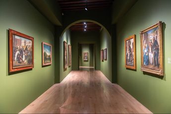 Aspecto de una exposición ubicada en el Museo Amparo, uno de los más visitados durante la Noche de Museos / Facebook: Museo Amparo