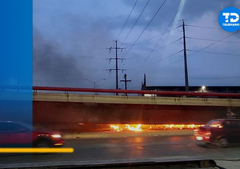Incendio de basura / Leyda Estrada