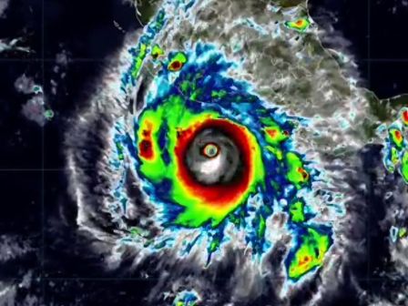 Huracán Polo en México: trayectoria y últimas noticias. | Conagua Cllima.