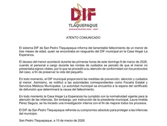 el Dif municipal aseguró que la Casa Hogar La Esperanza ha operado en apego a la normatividad | Dif Tlaquepaque