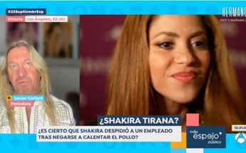 Periodista Javier Ceriani hablando en programa de Shakira / Atresmedia