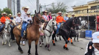 La Cabalgata Norteña llegará hasta el Parque Fundidora. | Israel Santacruz