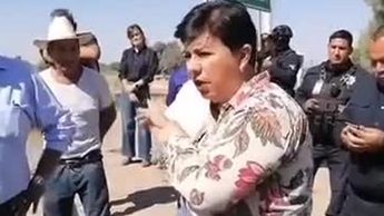 San Pedro, Coahuila: Alcaldesa explica falta de agua a manifestantes