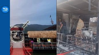 Incendian restaurante en Santiago, NL; dueño ofrece 100 mil pesos por información de responsable