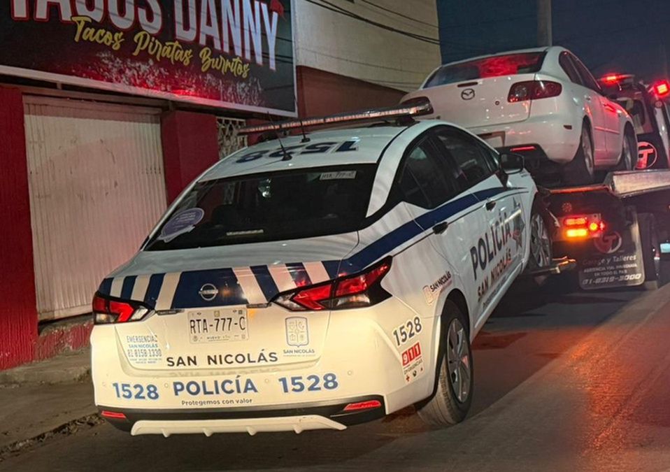 La persecución se registró tras un asalto violento perpetrado por sujetos armados en una tienda en San Nicolás. | Fernanda Pérez