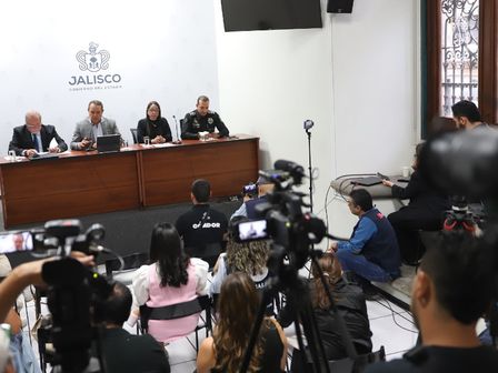 Autoridades de Jalisco en conferencia con medios de comunicación | Coordinación de Seguridad de Jalisco