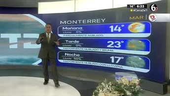 Pronóstico del tiempo para Monterrey, con Abimael Salas - 05 de diciembre de 2023
