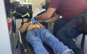 El hombre fue trasladado a un hospital de la colonia Morelos para su atención médica | Luis Alfaro