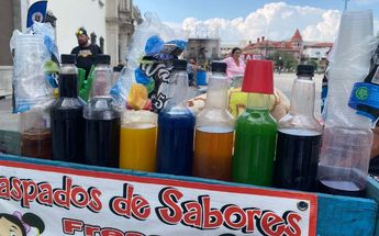 Estos son servidos en vasos desechables y son preferidos por los regiomontanos cuando se registran altas temperaturas. | Lizeth Medrano