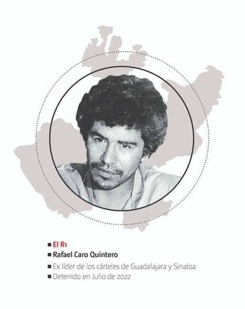 Rafael Caro Quintero alias el R1, ex líder del Cártel de Guadalajara. | Especial