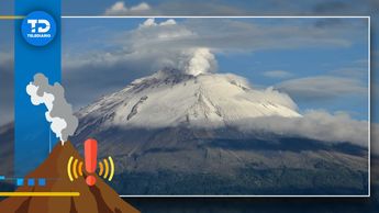 Actividad del Popocatépetl 30 de julio de 2024 / TELEDIARIO