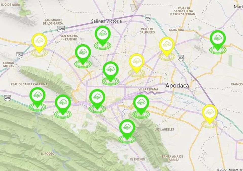Predomina buena calidad del aire en Área Metropolitana de Monterrey