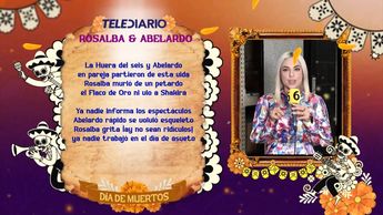 Calaveritas Rosalba Azuara, Abelardo Luzanía