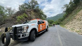 A la zona acudieron elementos de Protección Civil de Nuevo León. | Especial