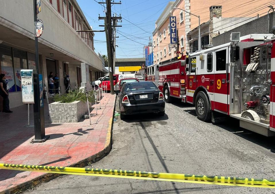 Conato de incendio en el Centro de Monterrey / Pedro Delgado