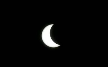 Eclipse alcanza estado parcial