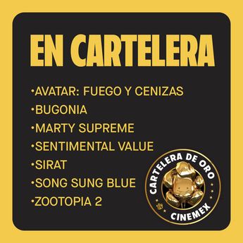 Películas que ya están en carteleras de Cinemex. | Imagen: Cinemex