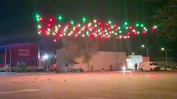 Piedras Negras: Show de drones colapsa en Grito de Independencia