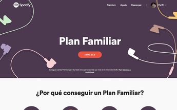 El plan familiar de Spotify tiene seis cuentas para agregar miembros. Foto: Especial