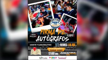La firma de autógrafos de los pilotos de la NASCAR México Series será el viernes 7 de noviembre | Gobierno de Puebla