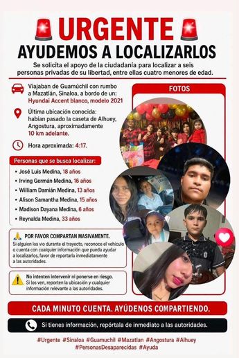 La alerta comenzó a difundirse masivamente en plataformas digitales a escasas horas de la medianoche.