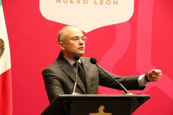 Gerardo Palacios Pámanes, secretario de Seguridad en Nuevo León. / Raúl Palacios