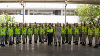 Guarda Nacional se una a brigadas de reparación de escuelas.| Especial