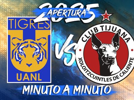Sigue minuto a minuto el encuentro entre Tigres de la UANL y los Xolos de Tijuana desde el Estadio Universitario / Especial