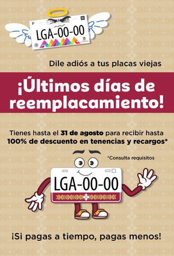 Reemplacamiento Edomex 2025 | Gobierno del Estado de México