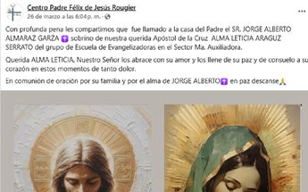 Lamentan muerte de regio en redes sociales. | Especial