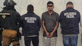 Luis Alberto 'N', fue detenido por elementos de la policía de Chimalhuacán. | Especial