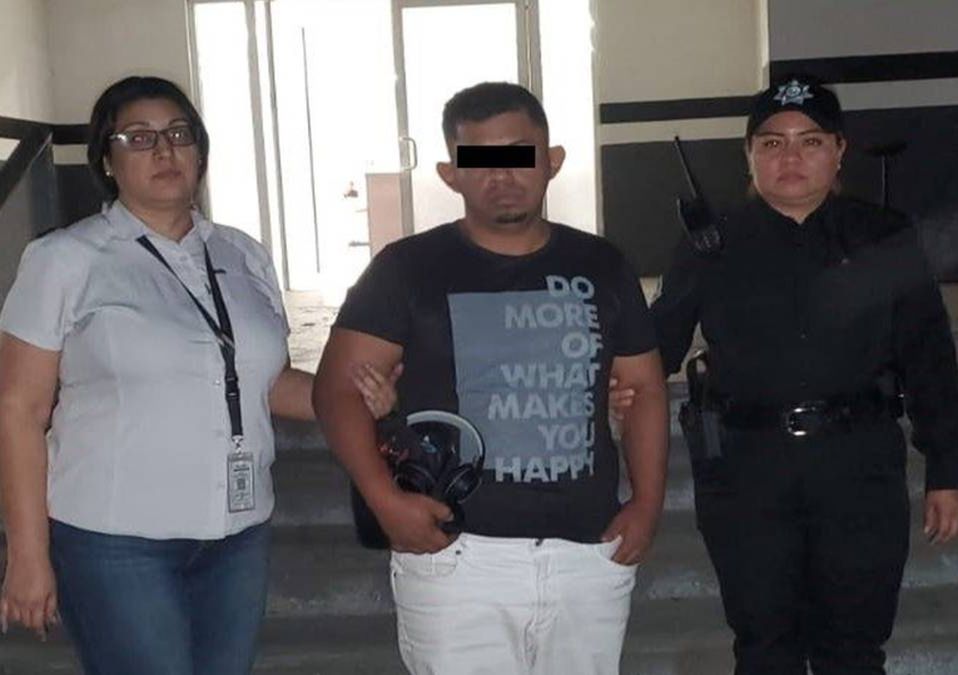 El hombre fue detenido e la Central de Autobuses | Especial