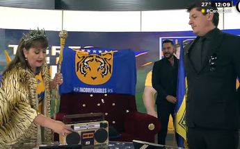 Lic. María Julia celebra triunfo de Tigres con Luis Carlos Ortiz | Especial
