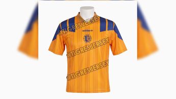 El jersey cuenta con el diseño que la marca utilizó con algunas selecciones en 1992 / @tigresjersey
