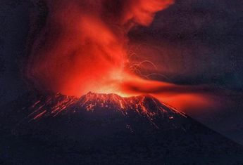 Actividad del volcán Popocatépetl | Andrés Lobato