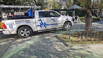 El incendio alarmó a los estudiantes. | Especial