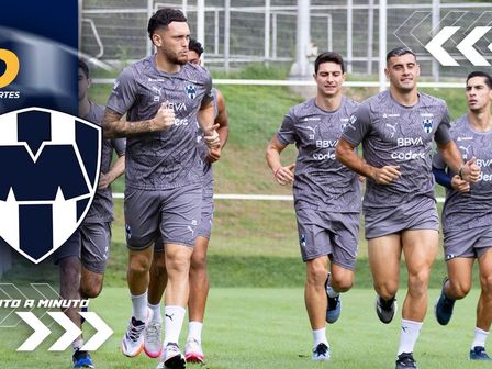 Lucas Ocampos, Germán Berterame y compañía en el entrenamiento de Rayados