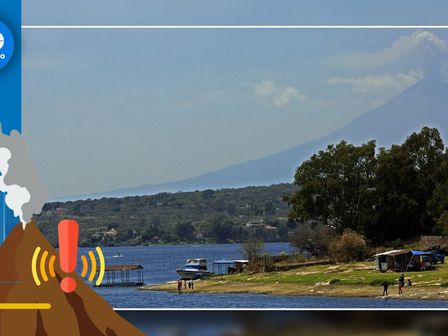 Actividad del Popocatépetl 28 de julio de 2024 / Andrés Lobato